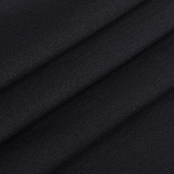 Long Sleeve Built-In Shapewear Midi Dress With High Slit - Picture 9 of 11